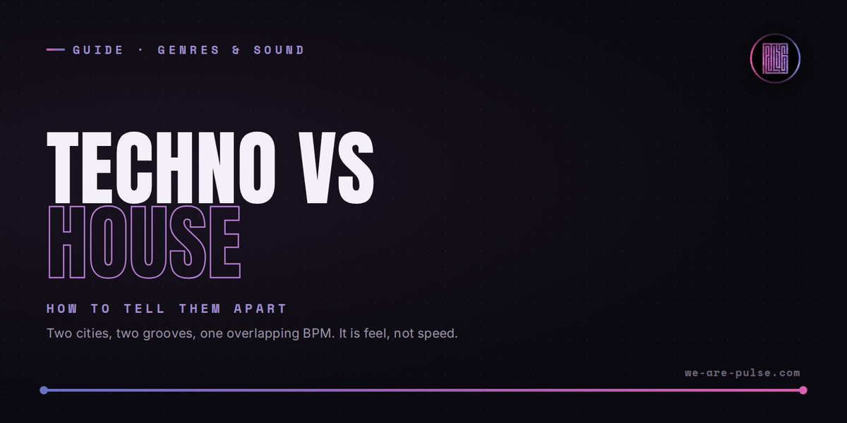 Techno vs house: how to tell them apart, the Detroit machine against the Chicago groove