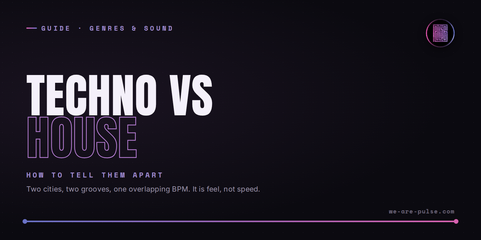 Techno vs house: how to tell them apart, the Detroit machine against the Chicago groove
