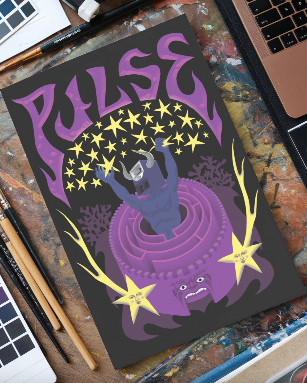 PULSE MINOTAUR POSTER