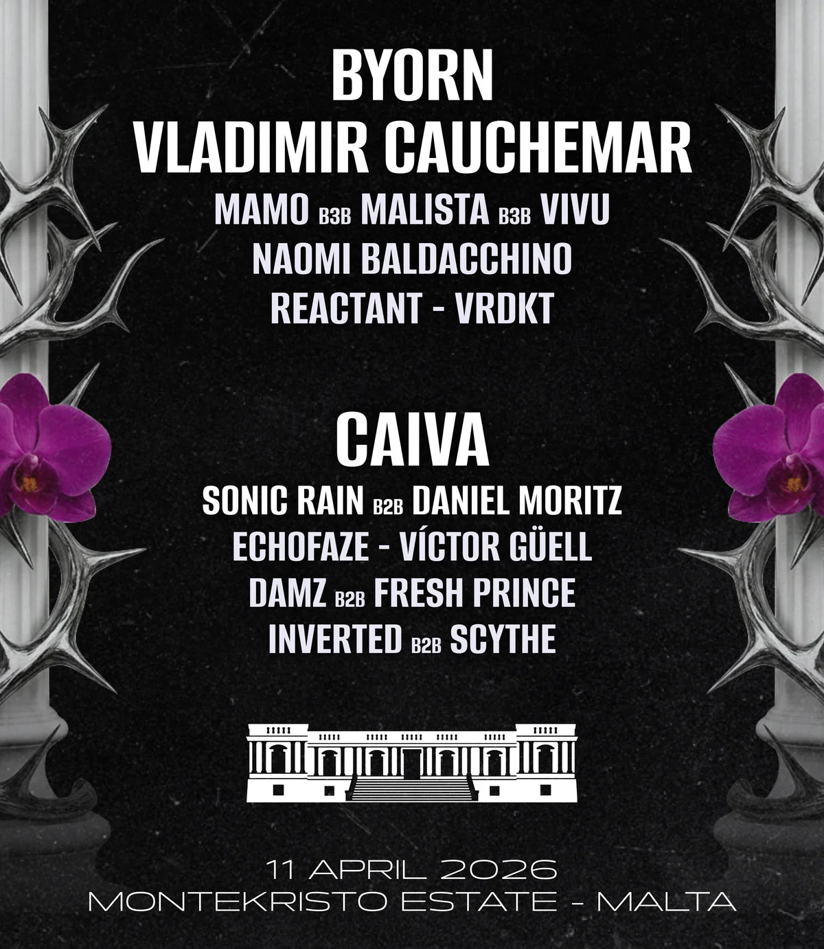 Genesis line-up poster